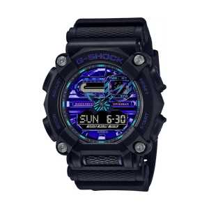 CASIO G-Shock VIRTUAL BLUE 49mm GA-900VB-1AER, handla denna klocka online eller i butik hos klockmaster