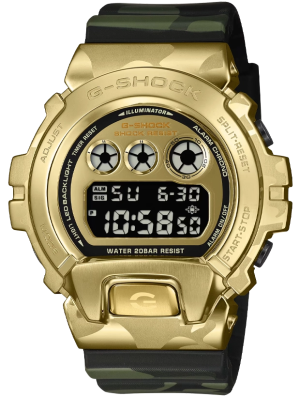 CASIO G-Shock Bold Camo 49.5mm GM-6900CMG-3ER, handla denna klocka online eller i butik hos klockmaster