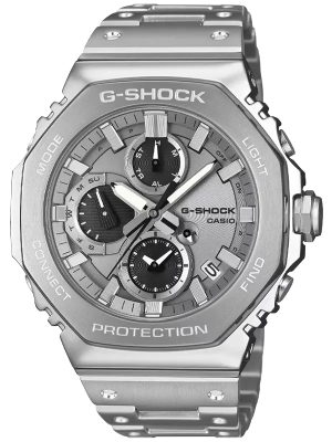 CASIO G-Shock Full Metal Solar Bluetooth 46mm GMC-B2100ADS-1AER, handla denna klocka online eller i butik hos klockmaster