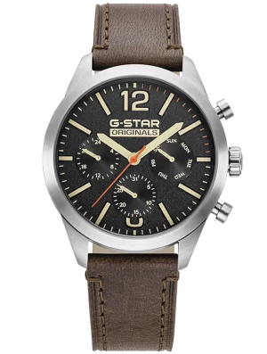 G-Star Originals Day/Date 42mm GSW.504.01, handla denna klocka online eller i butik hos klockmaster