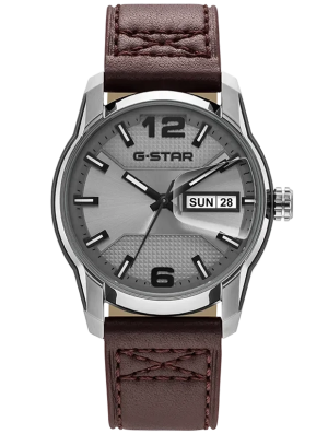 G-Star Selvedge Day/Date 42mm GSW.507.01, handla denna klocka online eller i butik hos klockmaster