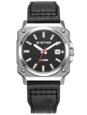 G-Star Cube 41mm GSW.508.01, handla denna klocka online eller i butik hos klockmaster