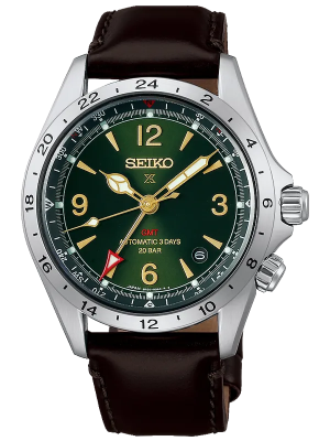 SEIKO Prospex Alpinist GMT 39.5mm HBC007J1, handla denna klocka online eller i butik hos klockmaster