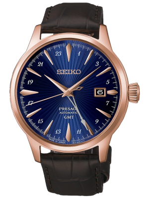SEIKO Presage Cocktail Time GMT 40.5mm HCB005J1, handla denna klocka online eller i butik hos klockmaster