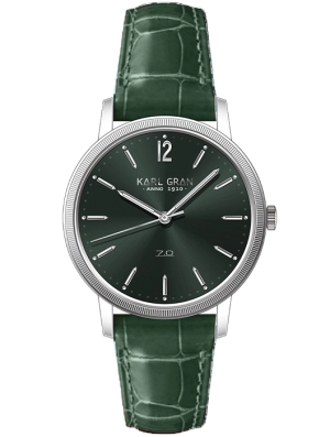Karl Gran Ljusterö Green 39mm KG191093, handla denna klocka online eller i butik hos klockmaster