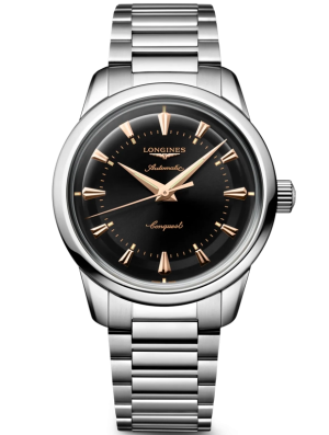 LONGINES Conquest Heritage 38mm L16494526, handla denna klocka online eller i butik hos klockmaster