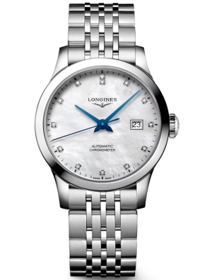 LONGINES Record 30mm L23214876, handla denna klocka online eller i butik hos klockmaster