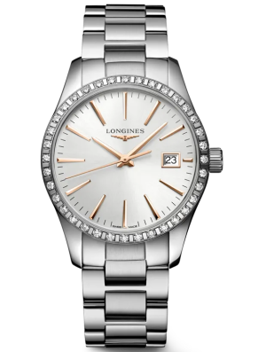 LONGINES Conquest Classic 34mm L23860726, handla denna klocka online eller i butik hos klockmaster