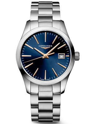 LONGINES Conquest Classic 34mm L23864926, handla denna klocka online eller i butik hos klockmaster