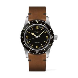 LONGINES Heritage 42mm Skin Diver Watch L28224562, handla denna klocka online eller i butik hos klockmaster