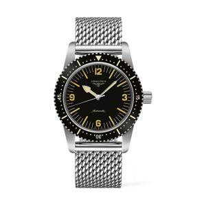 LONGINES Heritage 42mm Skin Diver Watch L28224566, handla denna klocka online eller i butik hos klockmaster