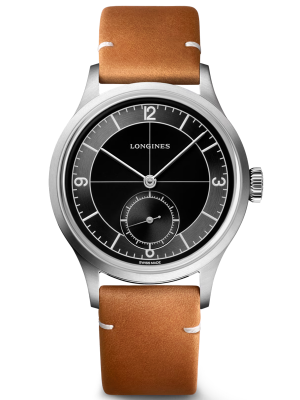 LONGINES Heritage Sector Dial 38mm L28284532, handla denna klocka online eller i butik hos klockmaster