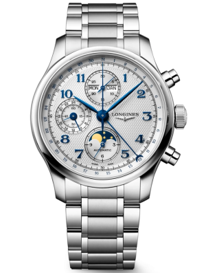 LONGINES Master Collection Moonphase 41mm L29624736, handla denna klocka online eller i butik hos klockmaster