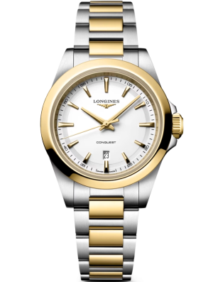 LONGINES Conquest Quartz 30mm L33503127, handla denna klocka online eller i butik hos klockmaster