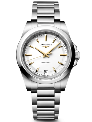 LONGINES Conquest Quartz 34mm L34604126, handla denna klocka online eller i butik hos klockmaster