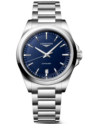LONGINES Conquest Quartz 38mm L37504926, handla denna klocka online eller i butik hos klockmaster