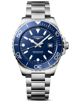 LONGINES HydroConquest Quartz 42mm L37694966, handla denna klocka online eller i butik hos klockmaster