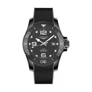 LONGINES HydroConquest Black Ceramic 43mm L37844569, handla denna klocka online eller i butik hos klockmaster