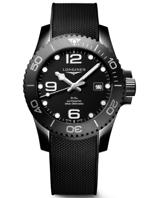 LONGINES HydroConquest Black Ceramic 43mm L37844569, handla denna klocka online eller i butik hos klockmaster