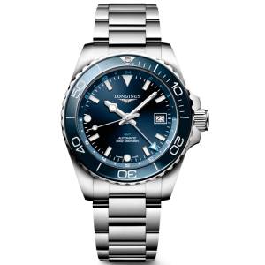 LONGINES HydroConquest GMT 41mm L37904966, handla denna klocka online eller i butik hos klockmaster