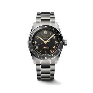 LONGINES Spirit Zulu Time Titanium 39mm L38021536, handla denna klocka online eller i butik hos klockmaster