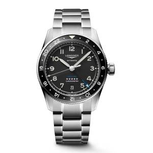 LONGINES Spirit Zulu Time 39mm L38024536, handla denna klocka online eller i butik hos klockmaster