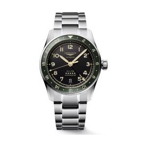 LONGINES Spirit Zulu Time 39mm L38024636, handla denna klocka online eller i butik hos klockmaster
