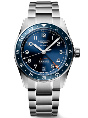 LONGINES Spirit Zulu Time 39mm L38024936, handla denna klocka online eller i butik hos klockmaster