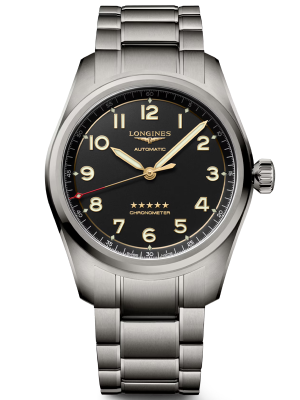 LONGINES Spirit Titanium 42mm L38111536, handla denna klocka online eller i butik hos klockmaster
