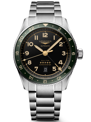LONGINES Spirit Zulu Time 42mm L38124636, handla denna klocka online eller i butik hos klockmaster
