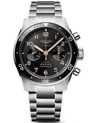 LONGINES Spirit Flyback 42mm L38214536, handla denna klocka online eller i butik hos klockmaster