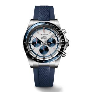LONGINES Conquest Chronograph 42mm L38354989, handla denna klocka online eller i butik hos klockmaster
