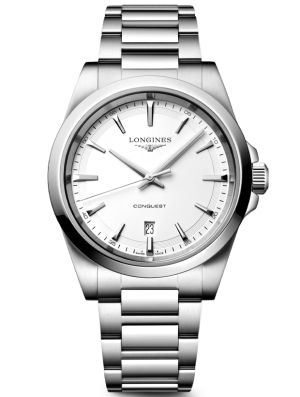 LONGINES Conquest Quartz 41mm L38604126, handla denna klocka online eller i butik hos klockmaster