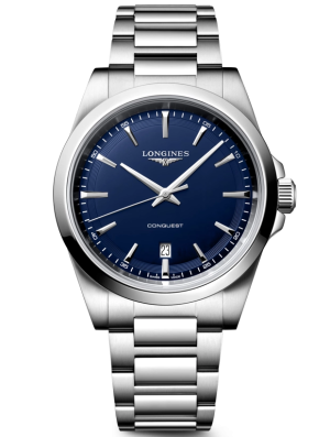 LONGINES Conquest Quartz 41mm L38604926, handla denna klocka online eller i butik hos klockmaster