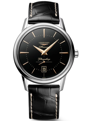 LONGINES Flagship Heritage 38mm L47954580, handla denna klocka online eller i butik hos klockmaster