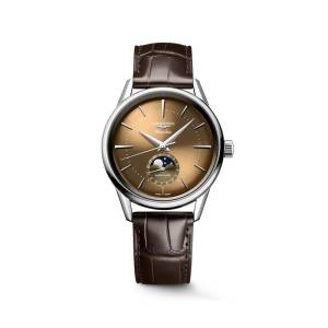 LONGINES Flagship Heritage Moonphase 38mm L48154622, handla denna klocka online eller i butik hos klockmaster