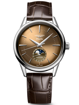 LONGINES Flagship Heritage Moonphase 38mm L48154622, handla denna klocka online eller i butik hos klockmaster