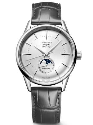 LONGINES Flagship Heritage Moonphase 38mm L48154722, handla denna klocka online eller i butik hos klockmaster