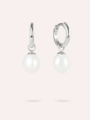 By Sofia Wistam Ocean Muse Big Pearl - Silverörhängen M067498S, handla denna klocka online eller i butik hos klockmaster