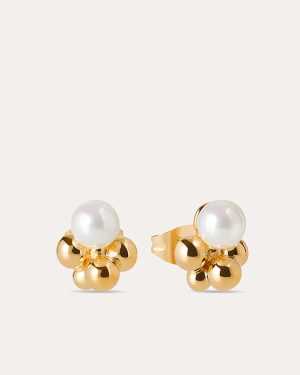 Guldörhängen Bubbles Pearl Mini By Sofia Wistam M068186-GP, handla denna klocka online eller i butik hos klockmaster