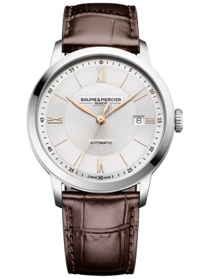Baume and Mercier Classima Automatic 40mm M0A10853, handla denna klocka online eller i butik hos klockmaster