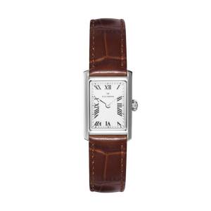 Mockberg Timeless Brown Leather Silver 19mm MB0248, handla denna klocka online eller i butik hos klockmaster