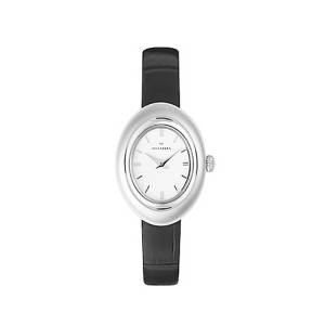 Mockberg Belle Oval Leather Steel 23mm MB1415, handla denna klocka online eller i butik hos klockmaster