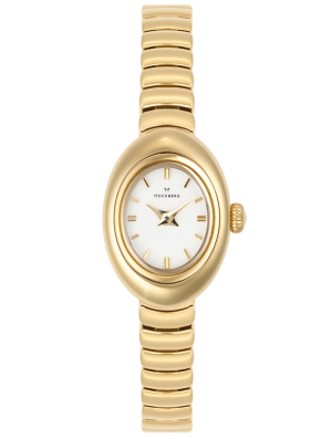 Mockberg Belle Oval Petite Gold 18.5mm MB1416, handla denna klocka online eller i butik hos klockmaster