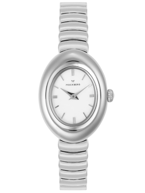 Mockberg Belle Oval Steel 23mm MB1419, handla denna klocka online eller i butik hos klockmaster