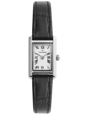Mockberg Timeless Leather Petite Steel 15.5mm MB2356, handla denna klocka online eller i butik hos klockmaster