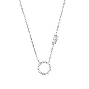 Michael Kors Halsband Brilliance Silver MKC1458AN040, handla denna klocka online eller i butik hos klockmaster