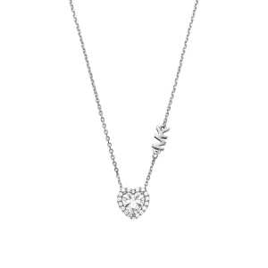 Michael Kors Brilliance Halsband - Silver MKC1520AN040, handla denna klocka online eller i butik hos klockmaster