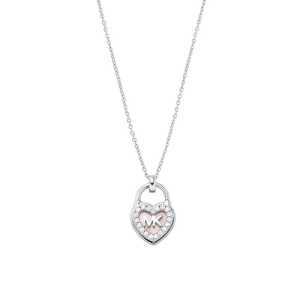 Michael Kors MK Halsband - Silver/rosa MKC1563A6040, handla denna klocka online eller i butik hos klockmaster