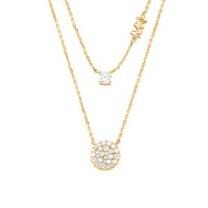 Michael Kors Brilliance Halsband - Guld MKC1591AN710, handla denna klocka online eller i butik hos klockmaster